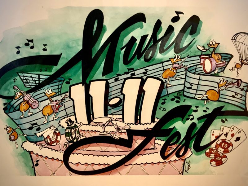 11-11 Music Fest Logo